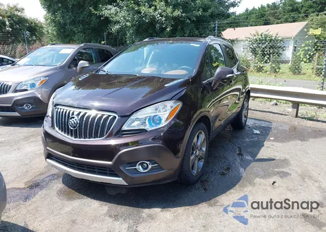 2014 Buick Encore Leather z USA, uszkodzony, nr VIN KL4CJCSB0EB550752